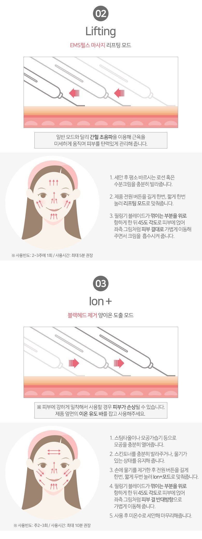 뷰티끄랩 초음파 워터 필링기 24K BTC-W80